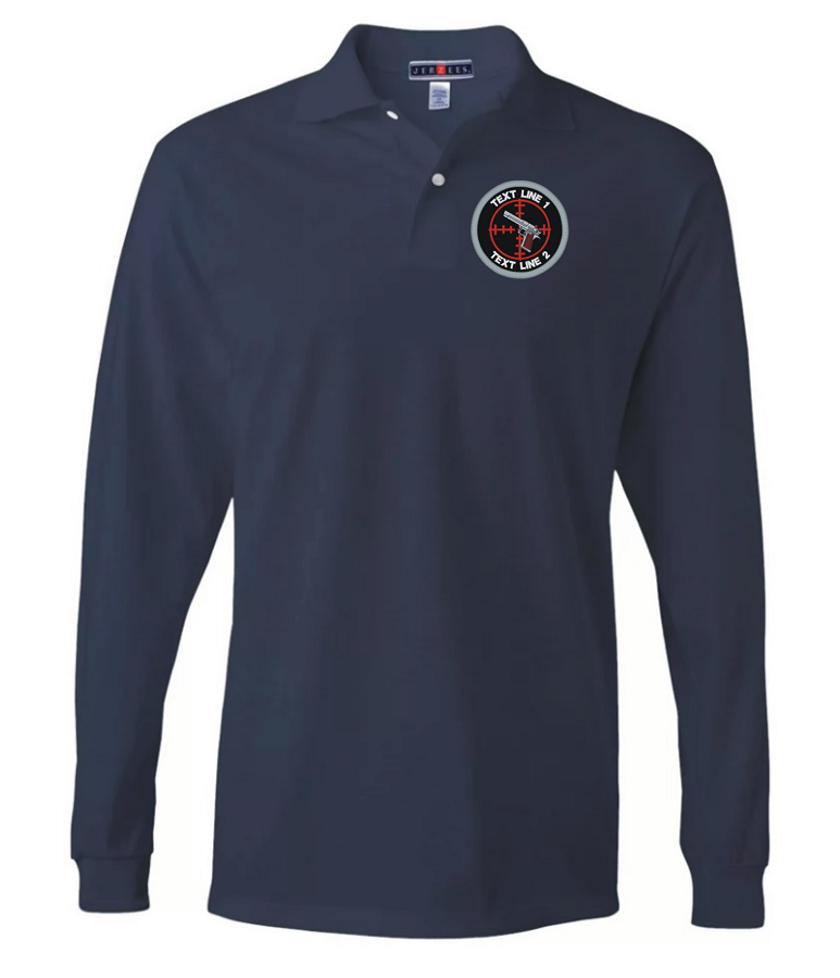 Custom Firearms Polo L/S #932 (image for) Custom Firearms Polo L/S #932